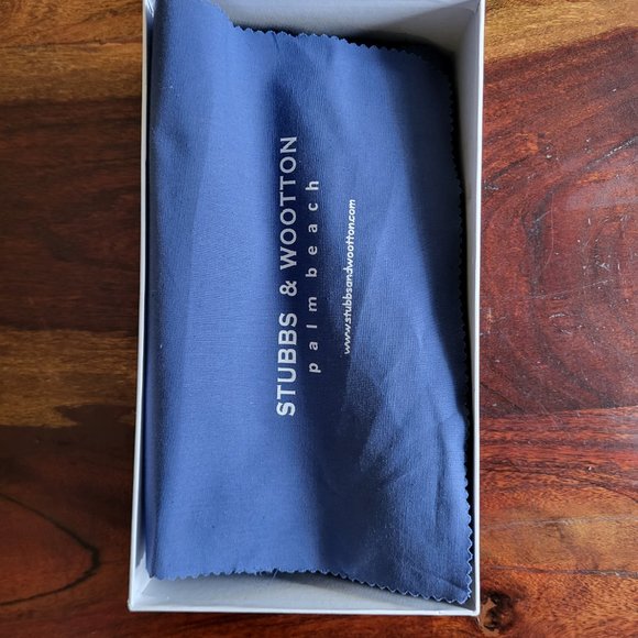 Stubbs & Wootton Screw You Colbat Blue Velvet Shoes - Size 7 - Picture 10 of 11